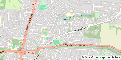 Map of Leeds