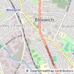 Map of Walsall