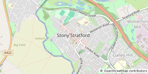 Map of Milton Keynes