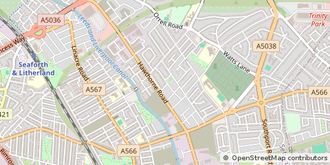 Map of Liverpool