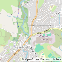 Map of Llanelli