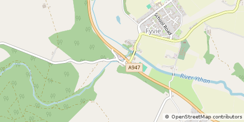 Map of Turriff
