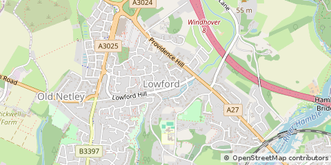 Map of Southampton