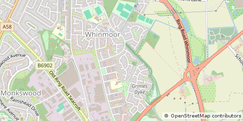 Map of Leeds