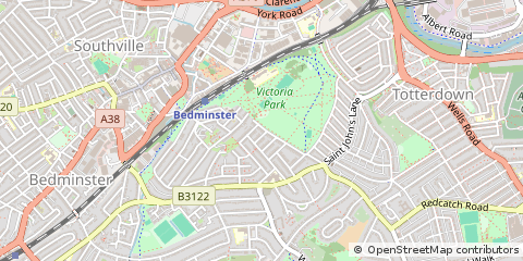Map of Bristol