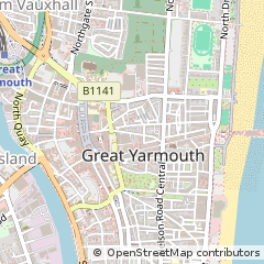 Map of Great Yarmouth