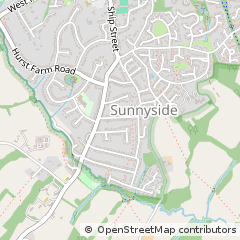 Map of East Grinstead, West Sussex