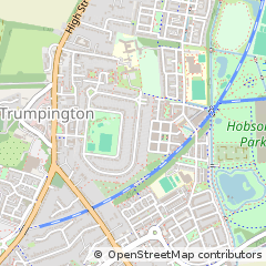 Map of Cambridge, Cambridgeshire