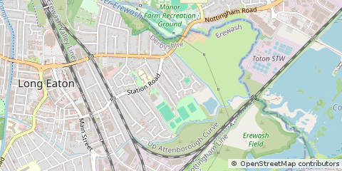 Map of Nottingham