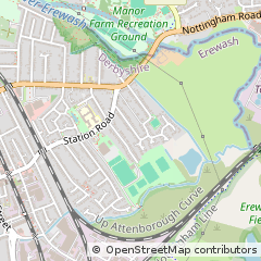 Map of Nottingham