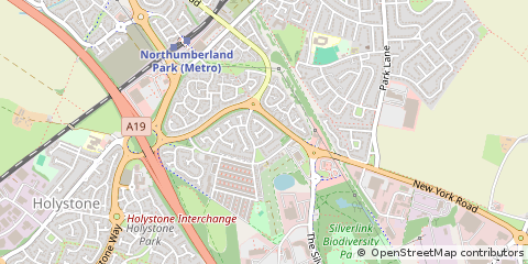 Map of Newcastle Upon Tyne