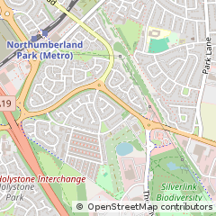 Map of Newcastle Upon Tyne