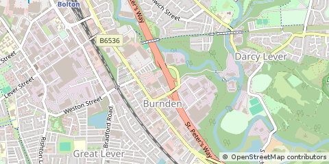 Map of Bolton