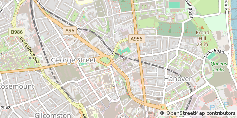 Map of Aberdeen