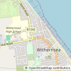 Map of Withernsea, East Yorkshire