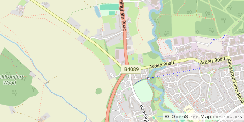 Map of Alcester