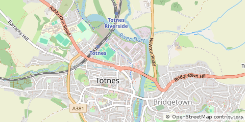 Map of Totnes
