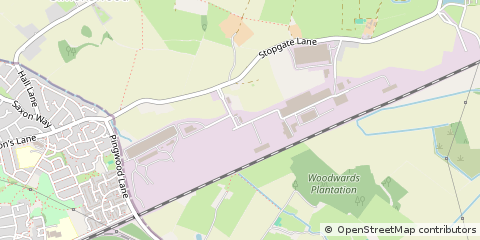 Map of Simonswood, West Lancashire