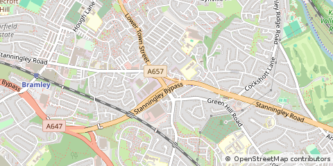 Map of Leeds