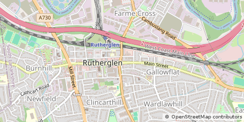 Map of Glasgow