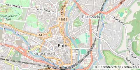 Map of Bath