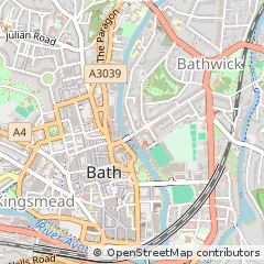 Map of Bath