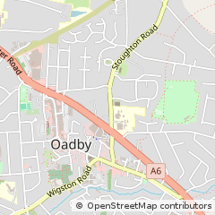 Map of Leicester