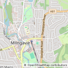 Map of Glasgow
