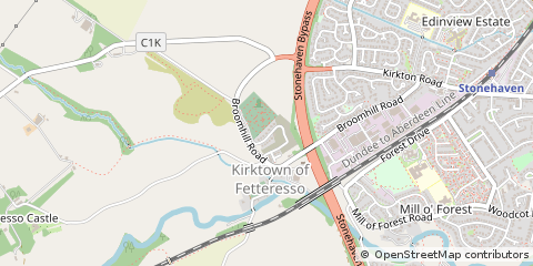 Map of Stonehaven