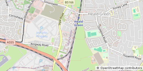 Map of Manchester