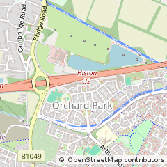 Map of Cambridge, Cambridgeshire