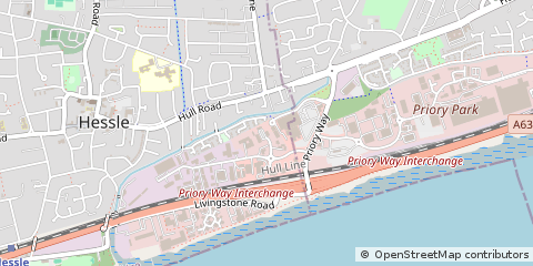 Map of Hessle, East Yorkshire