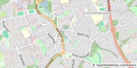 Map of Bracknell