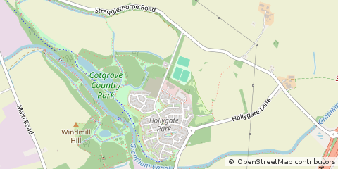 Map of Loughborough