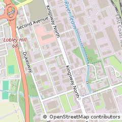 Map of Gateshead