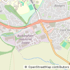 Map of Buckingham, Buckinghamshire