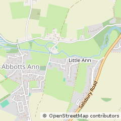 Map of Andover, Hampshire