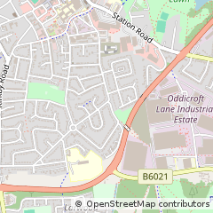 Map of Sutton-in-Ashfield
