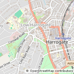 Map of Harrogate