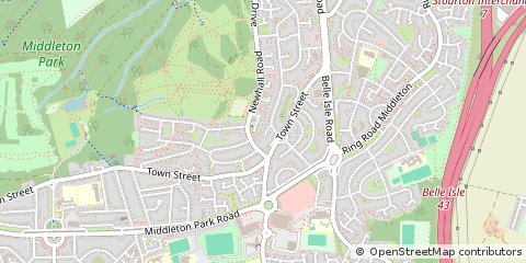 Map of Leeds