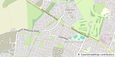 Map of Newcastle Upon Tyne