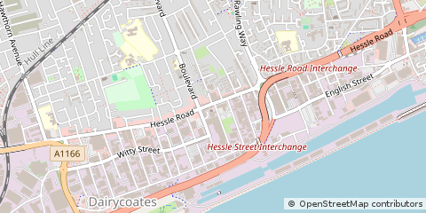 Map of Hull