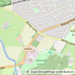 Map of Walsall, West Midlands