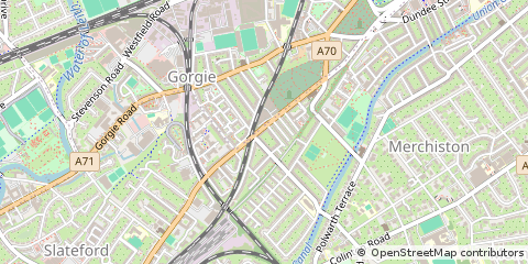 Map of Edinburgh
