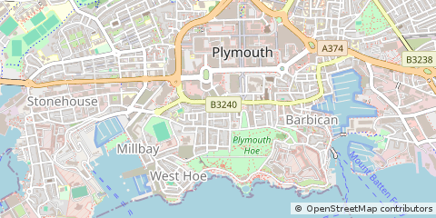 Map of Plymouth