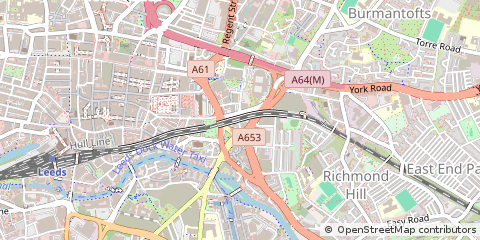 Map of Leeds