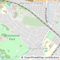 Map of Leicester