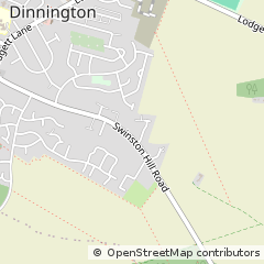 Map of Sheffield, South Yorkshire