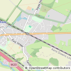 Map of Maidstone, Kent