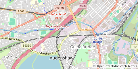 Map of Manchester
